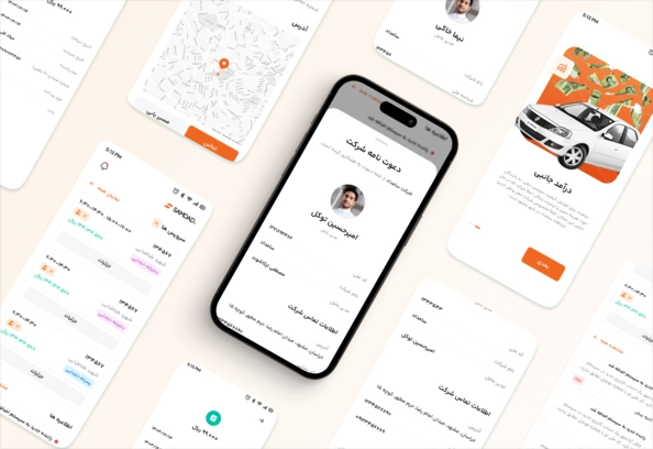 اپلیکیشن نسخه راننده